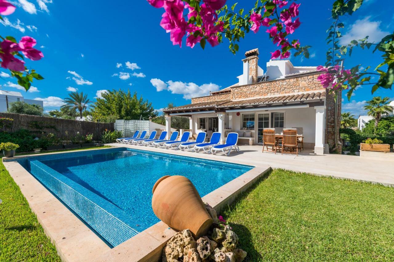 Villa Mari Pilli Portocolom  Esterno foto