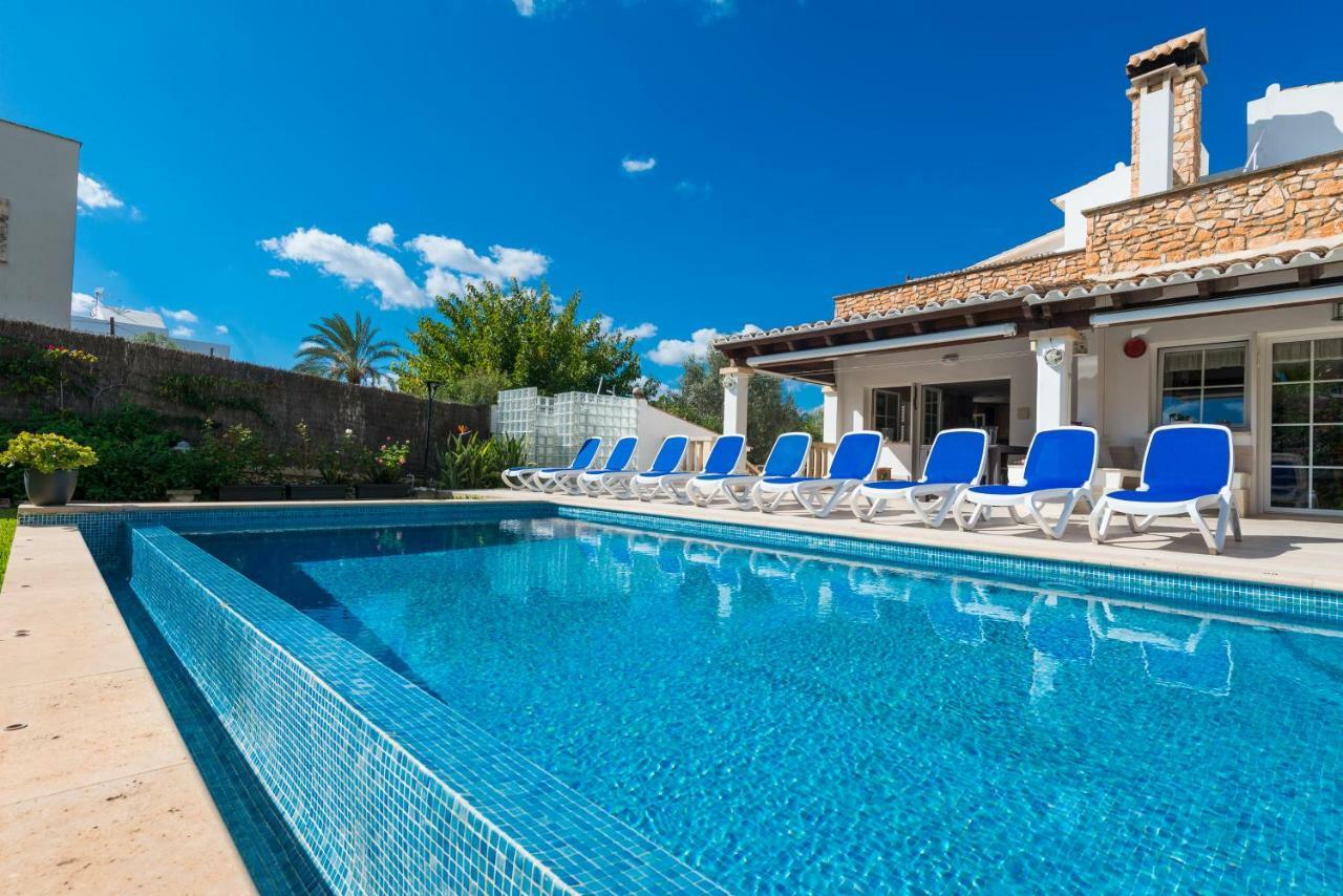 Villa Mari Pilli Portocolom  Esterno foto