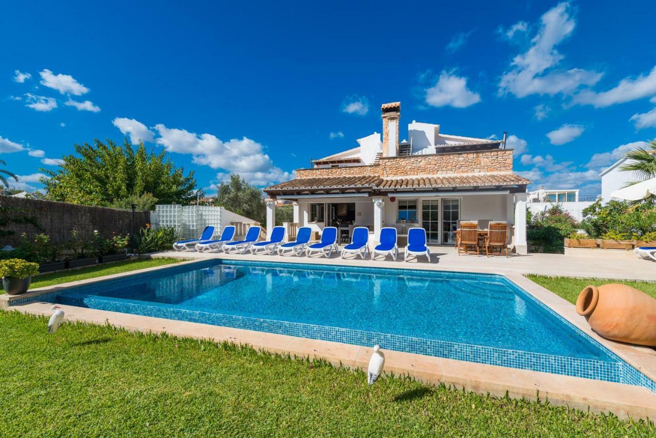 Villa Mari Pilli Portocolom  Esterno foto