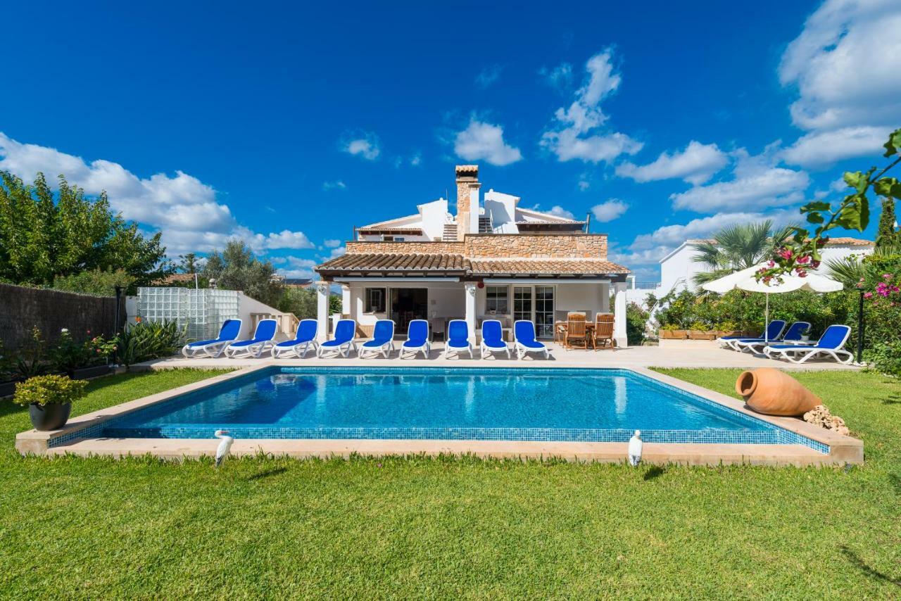 Villa Mari Pilli Portocolom  Esterno foto