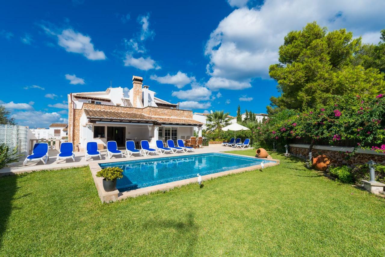 Villa Mari Pilli Portocolom  Esterno foto